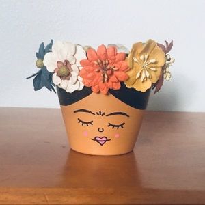 Frida Planter Mini Small Terracotta Handmade